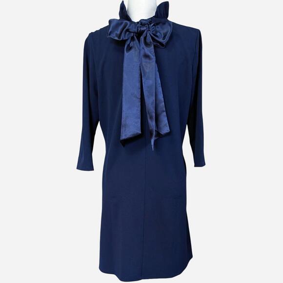 Cynthia Rowley Women's Blue and Navy Dress - Picture 4 of 8